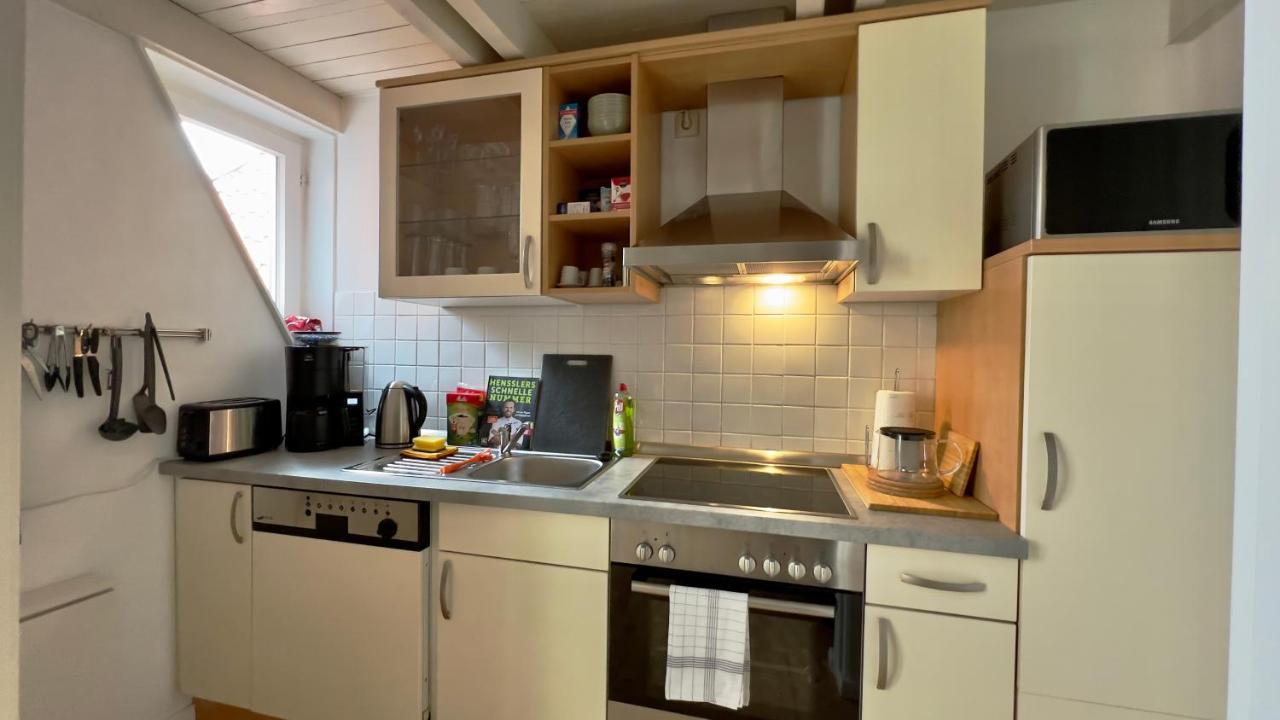 Gemuetliche Maisonettewohnung Mit Dachterrasse Am Schloss Oldenburg Dış mekan fotoğraf