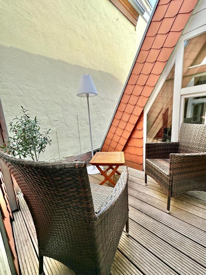 Gemuetliche Maisonettewohnung Mit Dachterrasse Am Schloss Oldenburg Dış mekan fotoğraf